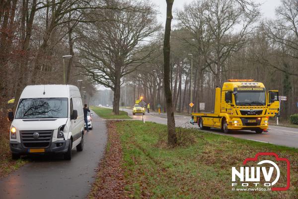 Fietsster raakt gewond op beruchte oversteekplaats N309 Eperweg ’t Harde. - © NWVFoto.nl