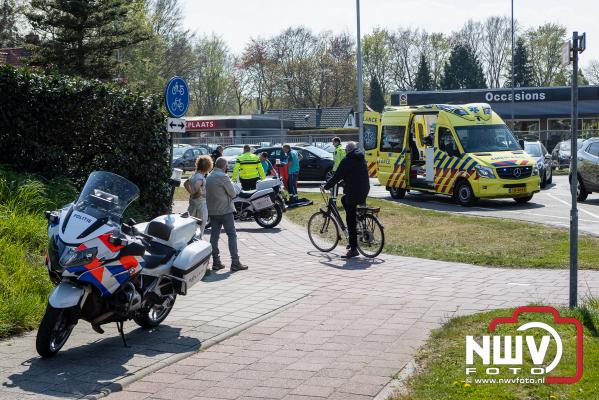 Botsing tussen twee fietsers Wezep - © NWVFoto.nl