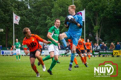 In Doornspijk was DSV'61 niet opgewassen tegen SC Rouveen. - © NWVFoto.nl