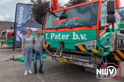 Kraanverhuur T. Pater bestaat 40 jaar. Geïnteresseerden konden het mooie materiaal zaterdag bewonderen. - © NWVFoto.nl