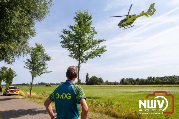 Traumahelikopter ingezet voor incident met paard in Epe - © NWVFoto.nl