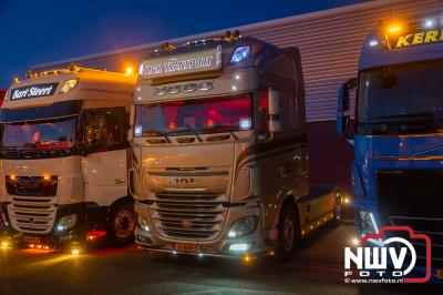 Meer dan 50 gepimpte trucks stonden te pronken op industrieterrein De Koekoek op 't Harde. - © NWVFoto.nl