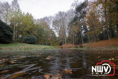 Eerste vorst in november op de landgoederen rond ' t Harde. - © NWVFoto.nl