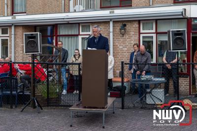 Kranslegging en herdenking 4 mei 't Harde. - © NWVFoto.nl