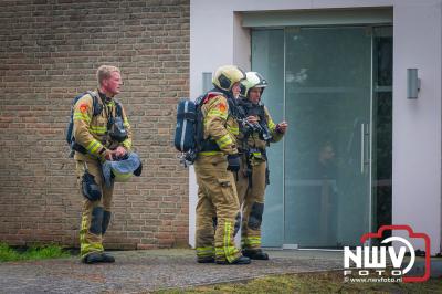 Zitmaaier vermoedelijk de oorzaak van de brand bij Restaurant De Klink. - © NWVFoto.nl