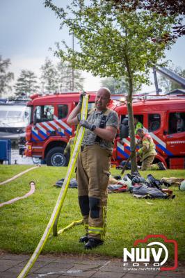 Zitmaaier vermoedelijk de oorzaak van de brand bij Restaurant De Klink. - © NWVFoto.nl