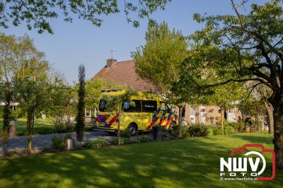 Zaterdagmorgen heeft er een woningoverval plaatsgevonden, politie doet onderzoek - © NWVFoto.nl
