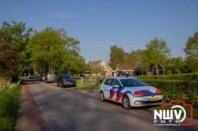 Zaterdagmorgen heeft er een woningoverval plaatsgevonden, politie doet onderzoek - © NWVFoto.nl