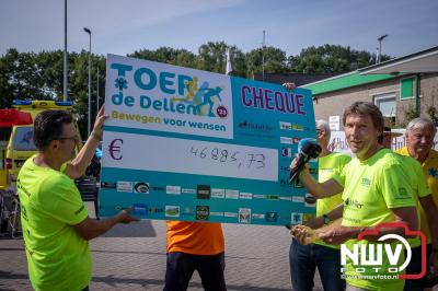 50.000 euro brengen deelnemers en bedrijven Toer De Dellen 2023 op voor de Veluwse Wens Ambulance. - © NWVFoto.nl