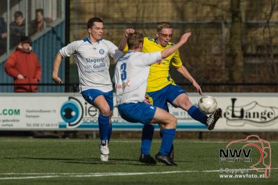 Voetbal derby in de 3e klasse C Hatto Heim tegen Wzc eindigd in een 2-2 gelijkspel  - © NWVFoto.nl