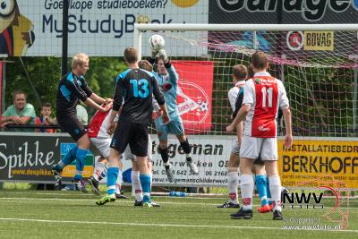 In de nacompetitie is het vv Oene gelukt thuis via strafschoppen te winnen van vv Hulshorst. - © NWVFoto.nl