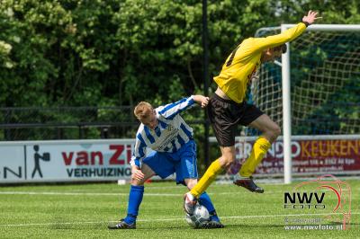 VEVO promoveert naar de derde klasse door in Veessen in de verlenging met 5-3 van VCA te winnen. - © NWVFoto.nl