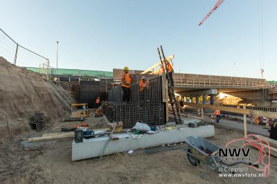 Vorderingen vernieuwing viaduct A28 over N309 Eperweg 'tHarde - © NWVFoto.nl