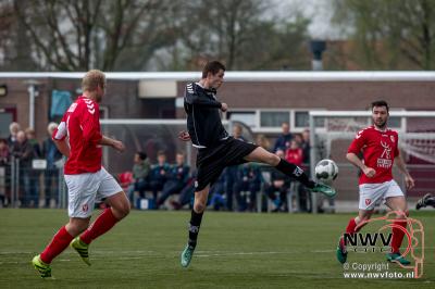 Gemeentelijke derby Hulshorst tegen Elspeet in evenwicht. - © NWVFoto.nl