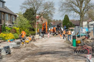 Rondje om in aanbouw zijnde centrum fase 2 't Harde.  - © NWVFoto.nl