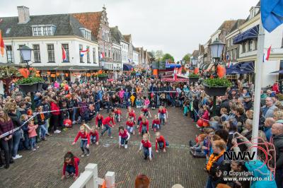 Koningsdag 2017 viering in Elburg. - © NWVFoto.nl