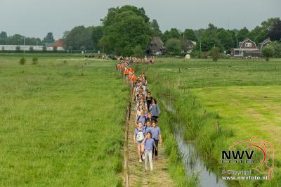 Avondwandel vierdaagse donderdagavond Elburg. - © NWVFoto.nl