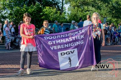 Avondwandel Vier Daagse Doornspijk donderdagavond. - © NWVFoto.nl