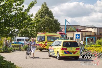 Brandje in verpleeghuis De Voord Elburg. - © NWVFoto.nl