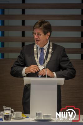 Afscheid waarnemend burgemeester Elburg, Harry Dijksma. - © NWVFoto.nl