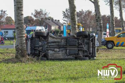 Echtpaar komt om het leven bij ongeval met vrachtwagen op Flevoweg N309 bij Elburg - © NWVFoto.nl