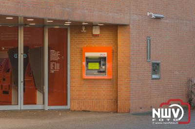 Mogelijke plofkraak bij ING Bank in Elburg  - © NWVFoto.nl