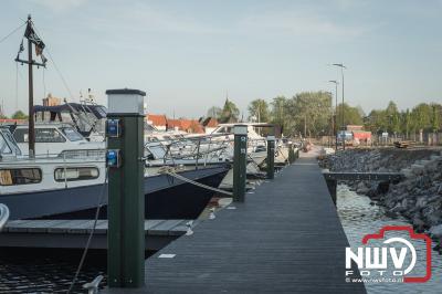Haven gebied Elburg uitgebreid met 3000 m2 water en een verblijfsgebied zowat klaar voor oplevering. - © NWVFoto.nl