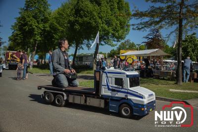 Vijfde editie van de Oldtimer Truckersparade in Oldebroek. - © NWVFoto.nl
