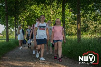 Avondwandel vierdaagse Doornspijk maandagavond 2018. - © NWVFoto.nl