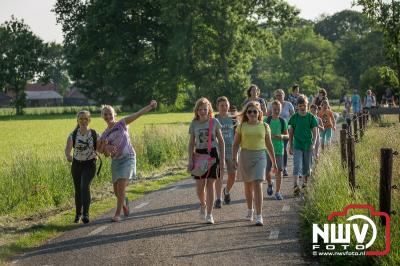Avondwandel vierdaagse Doornspijk dinsdagavond 2018. - © NWVFoto.nl