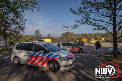 Bij een ongeval op de Zuidweg Epe is zaterdag de traumaheli ingezet. - © NWVFoto.nl