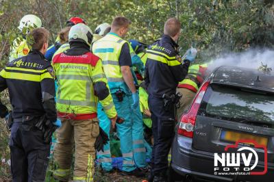 Traumaheli ingezet bij eenzijdig ongeval Schietweg 't Harde - © NWVFoto.nl