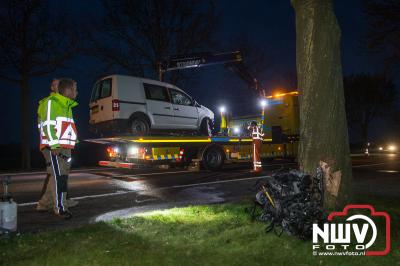 Twee gewonden bij eenzijdig ongeval Doornspijk  - © NWVFoto.nl