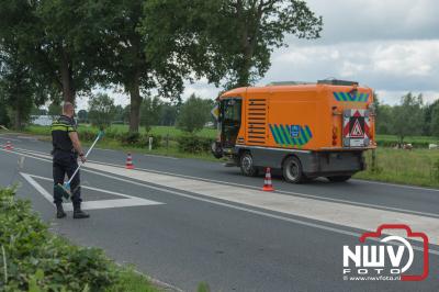 Kop-staartbotsing Zuiderzeestraatweg Oost Elburg- - © NWVFoto.nl