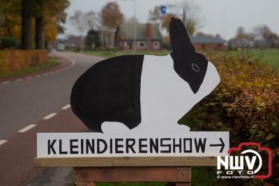 Sport veredeld Oldebroek en omstreken hield tentoonstelling bij loonbedrijf van de Put in Oosterwolde. - © NWVFoto.nl
