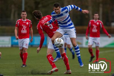 Hulshorst en ESC houden elkaar in evenwicht - © NWVFoto.nl