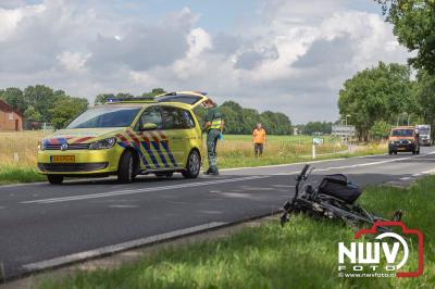 Fietser ernstig gewond Eperweg 't Harde - © NWVFoto.nl