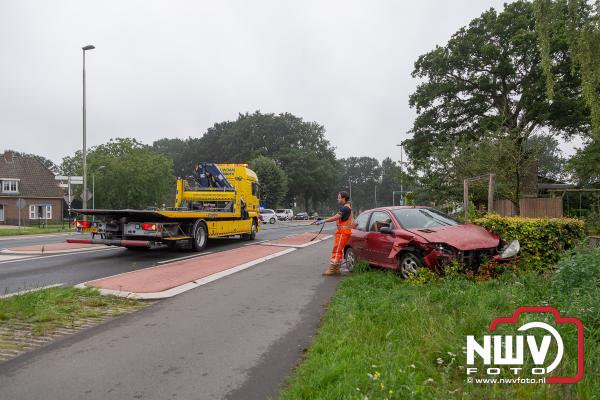 Ongeval Zuiderzeestraatweg West Oude Harderwijkerweg Doornspijk  - © NWVFoto.nl