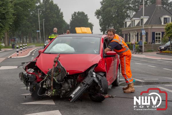 Ongeval Zuiderzeestraatweg West Oude Harderwijkerweg Doornspijk  - © NWVFoto.nl
