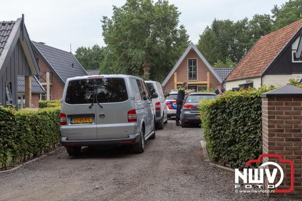 Buurt verontrust door steekincident aan de Berkenweg in Doornspijk. - © NWVFoto.nl