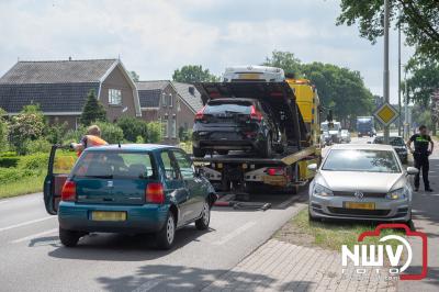 Forse schade bij kop-staart botsing  - © NWVFoto.nl