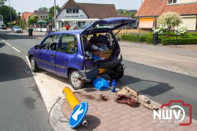 Gewonde bij ongeval voor zebrapad Zuiderzeestraatweg West N310 Doornspijk. - © NWVFoto.nl