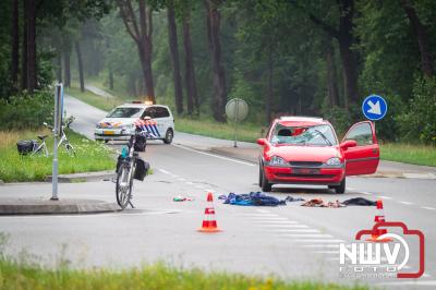 Fietser zwaargewond bij ongeval Epe, traumahelikopter gecanceld - © NWVFoto.nl