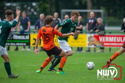 Doornspijk pakt de winst in gemeentelijk KNVB Beker derby tegen 't Harde. - © NWVFoto.nl