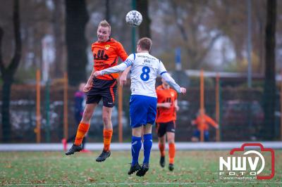 Dsv'61 moet na een koude pot voetbal zonder publiek genoegen nemen met 1 punt tegen HTC - © NWVFoto.nl